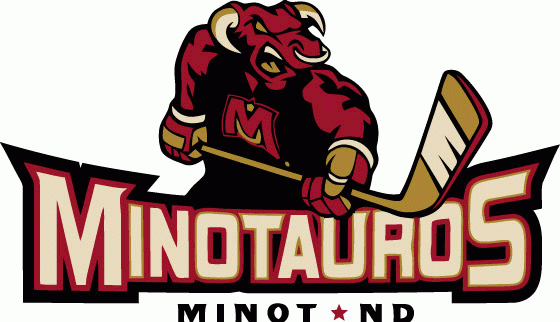 Minot Minotauros 2012 13-2013 14 Alternate Logo iron on paper